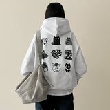 ジリングイラストレーションフード[Fleece]