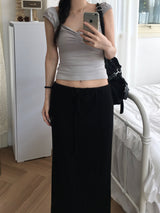 Terry Long Skirt (one color)