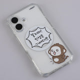 [MADE]TTURAI Don't Flinch Just Energy MagSafe Clear Phone Case