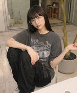 ヴァンパイアオーバーフィットピグメントTシャツ - 5COLOR