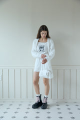 FURRY BOLERO CARDIGAN (2 COLORS)