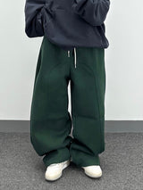 ヒップホップカーブカットパンツ
