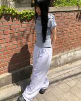 ターンハイネックフードボタン長袖Tシャツ