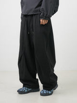 Wave tuck balloon pants 2color