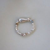 Light and You, silver ring