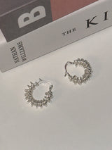 [925silver] スプリングエフェクトピアス