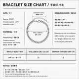 Starlit Cross Bracelet