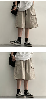 Rossi Nylon Bermuda Half Cargo Shorts