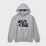 UNDERLINE LOGO HOODIE - GRAY