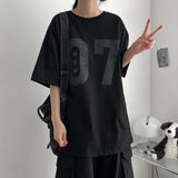07 クラック ボクシーフィット ショートスリーブ Tシャツ(4 colors) H&L