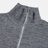 Hendes Daily Ribbed Semi-Zip Up Knit