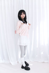 Dot Frill Backpack Kitchen Stripe Daily Bobusang Bag
