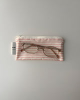 Pin stripe tool pouch - red