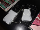 round dot mirror bumper case [black]