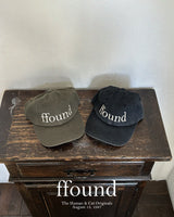 FFOUND2 WASHED VINTAGE BALL CAP / BLACK