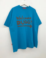 YWD WELCOME Tシャツ_ブルー (1color)