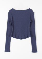 MUTE V RIB CARDIGAN