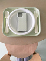 [silver epoxy]ドット(lemon • blue)