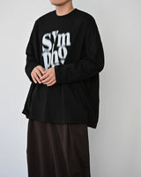 NCB シンフォニーオーバーサイズロングスリーブTシャツ