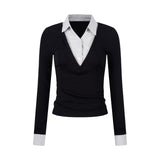 Nadia Shirt Layered Tee