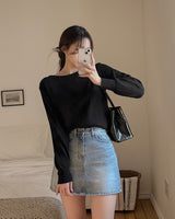 Mor round knitwear