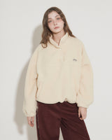 FLUFF FLEECE PULLOVER [IVORY]