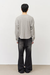 Berg Cropped Waffle Top