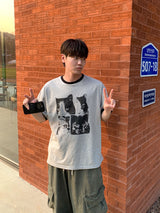 ネコリンガールーズフィット ショートスリーブ Tシャツ