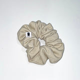 Étang Denim Scrunchie | Beige