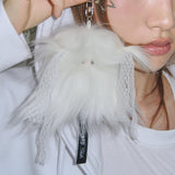[FANCY X DUSTY] ANGEL DUSTY KEYRING (WHITE) F25NM1011