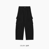 LMN オフピッグダイイングセミワイドパンツ (3 colors)