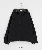 [unisex] Caranne Color Matching Hood Bomber Jacket