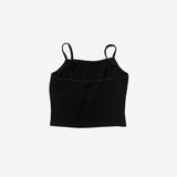 Swanne Damage Cardigan + Cropped Sleeveless Set
