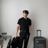 ヘンデスファーストマッスルフィットアイスバントショートスリーブTシャツ