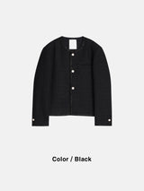 YM Giselle Tweed Jacket (2 colors)