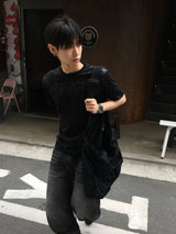 Eden Slub Raw Denim Pants 2C
