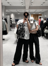 Kuiper Cargo Wide String Banding Pants