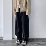 Drawstring Buttoned Balloon Pants