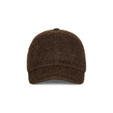 VAカーブサークルロゴニュースボーイキャップ / Dark Brown