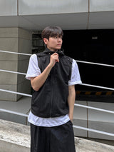 Nylon Hood Vest