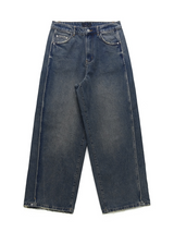 Beldin ピンタックワイドデニムパンツ S M L (2 Colors)
