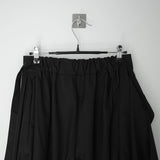 layered skirt pants