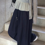 [MADE] Texture, Linen Pintack Wide Pants