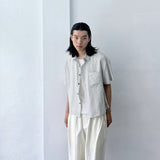 Pebble Stripe Short Sleeve Shirt