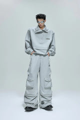 Minimalist Zip Utility Sweatpants