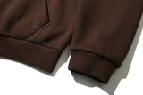 Echo Rune Crop Hoodie (BROWN)