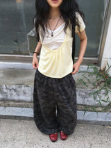 Camo Banding Pants