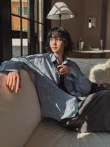 Selly cotton stripe shirt
