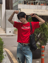 ポイトレタリング半袖Tシャツ