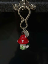 Mushroom keyring